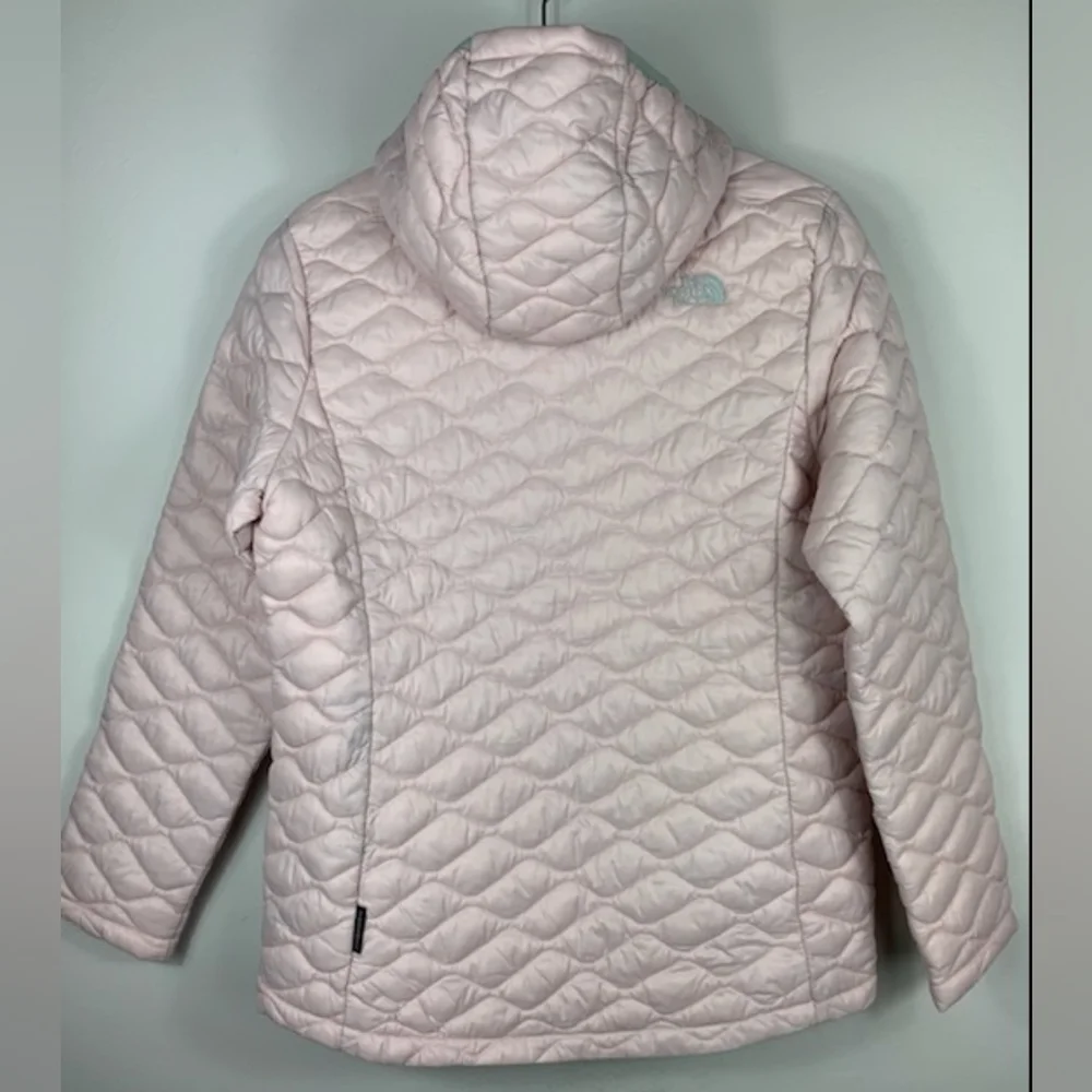 The North Face Girls Thermoball Winter Black Quilted Hooded Jacket XL (18) - Picture 2 of 6